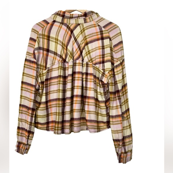 🌺Free People Tea Combo Wrapped in Flannel Lounge Set Free Top🌸🌺 - Picture 4 of 15